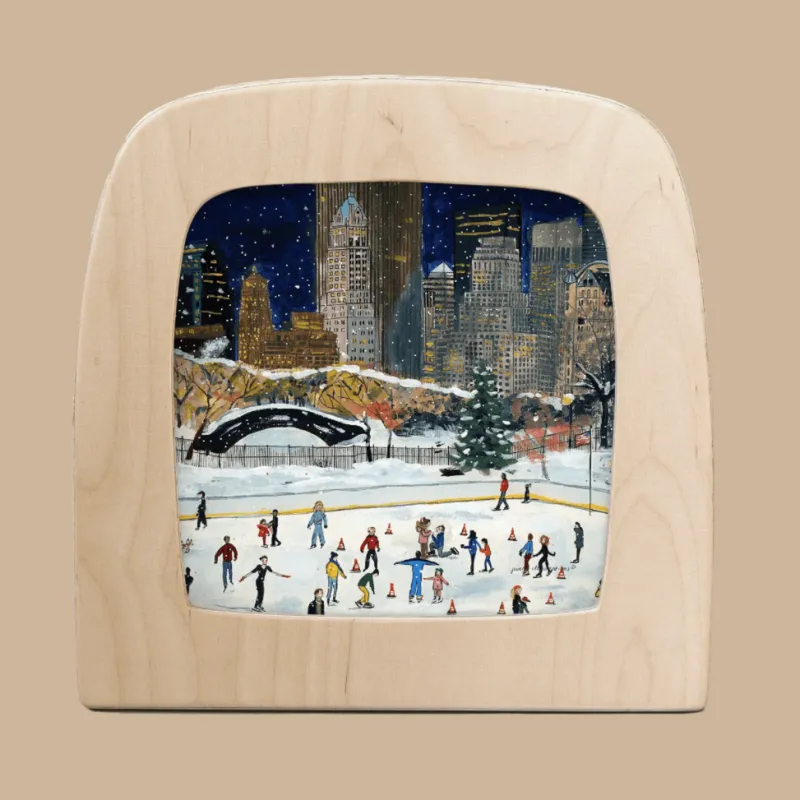 Silhouette Only - Christmas in New York for Lamp>Toverlux Fashion