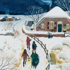 Silhouette Only - December for Lamp>Toverlux Discount