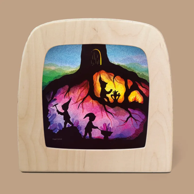 Silhouette Only - Dwarfs for Lamp>Toverlux Fashion