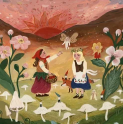 Silhouette Only - Fairy Sunset Silhouette for Lamp>Toverlux Sale