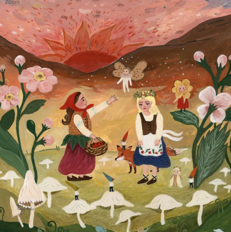 Silhouette Only - Fairy Sunset Silhouette for Lamp>Toverlux Sale