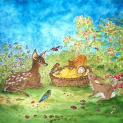 Silhouette Only - Forest Slumber for Lamp>Toverlux Sale