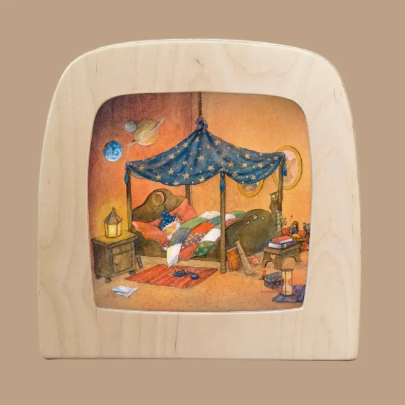 Silhouette Only - Goodnight Sandman silhouette - Nighty Night for Lamp>Toverlux Hot