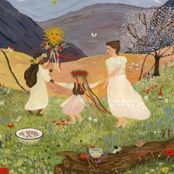 Silhouette Only - May Queen Dance for Lamp>Toverlux Discount