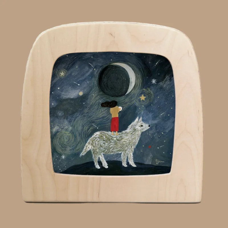 Silhouette Only - Mother Wolf for Lamp>Toverlux Sale