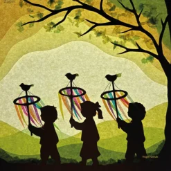 Silhouette Only - Palmpas Silhouette for Lamp>Toverlux Sale