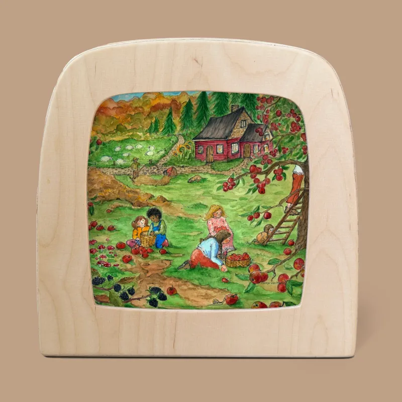 Silhouette Only - Red Cottage: Autumn for Lamp>Toverlux Best