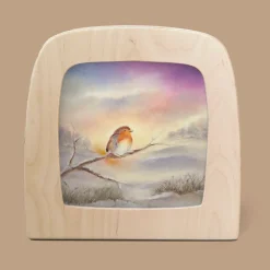 Silhouette Only - Winter Robin Silhouette for Lamp>Toverlux Fashion