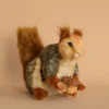 Sitting Gray Squirrel Stuffed Animal>Hansa New