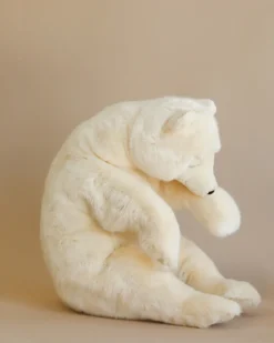 Sleeping Polar Bear Stuffed Animal>Hansa Hot