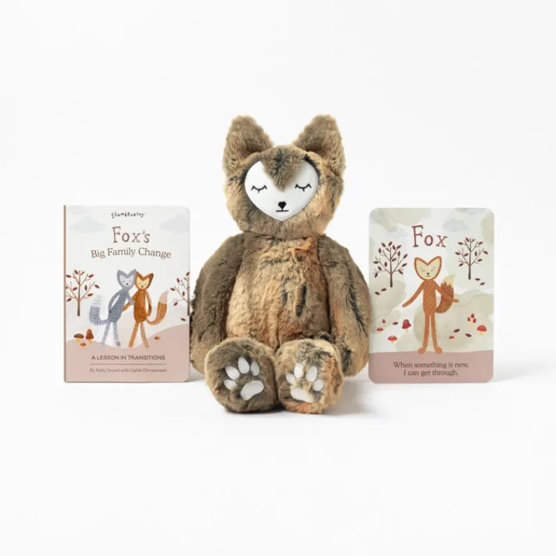 Fox Kin + Lesson Book On Family Change>Slumberkins Outlet