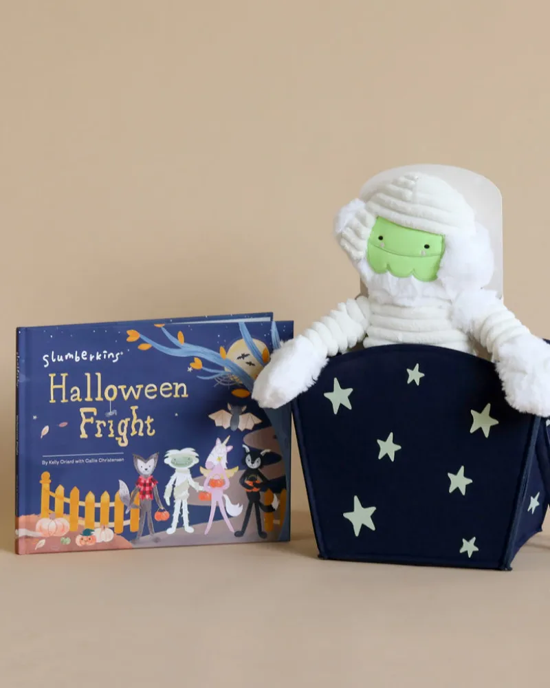 Halloween Gift Set - Mummy Kin + Halloween Fright Book>Slumberkins Sale