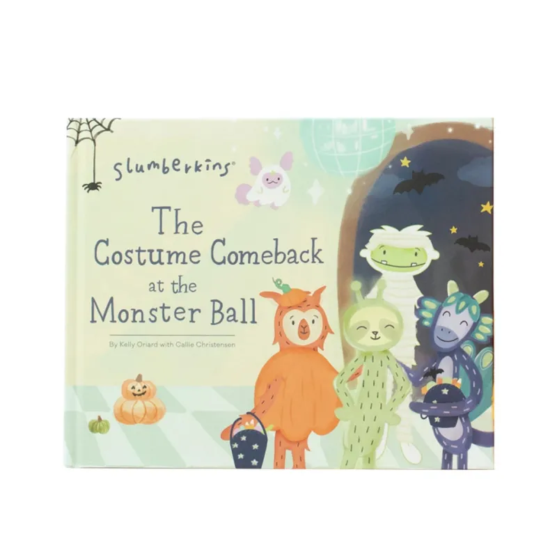 "The Costume Comeback" Halloween Hardcover Book>Slumberkins Clearance