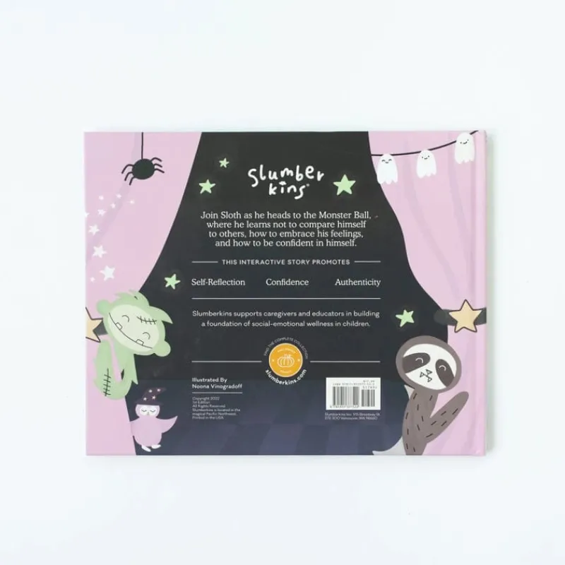 "The Costume Comeback" Halloween Hardcover Book>Slumberkins Clearance