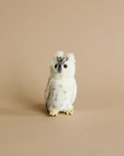 Small White Owl Stuffed Animal>Hansa New