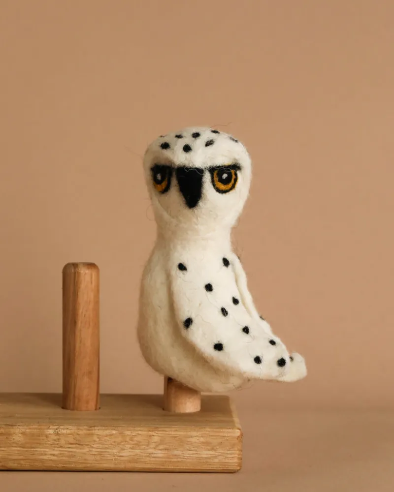 Snowy Owl Finger Puppet>Deer Harbour Design Hot