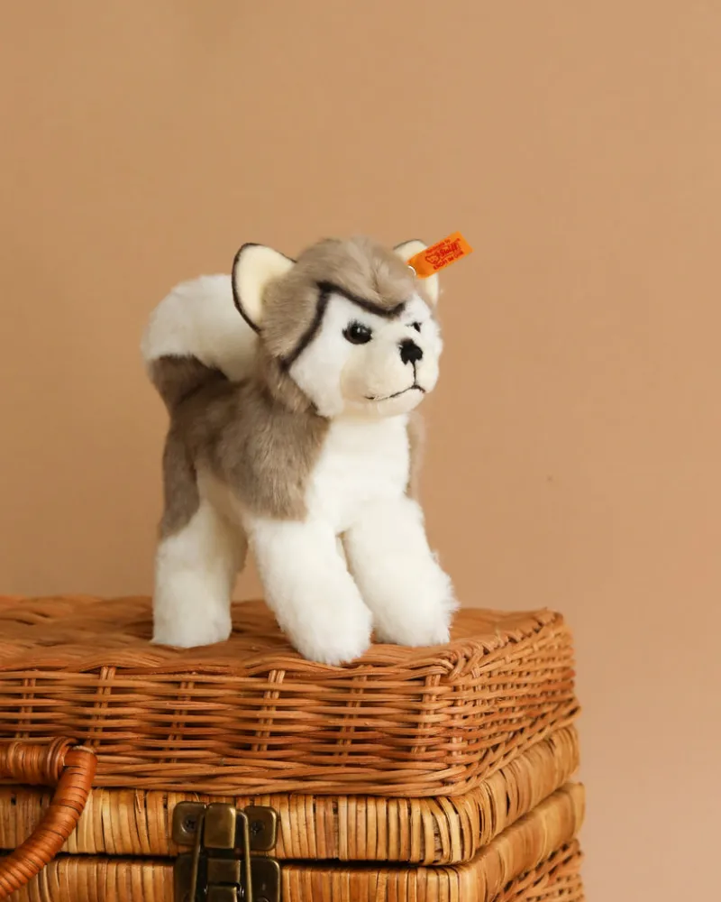 , Bernie Husky Plush Stuffed Toy Dog, 7 Inches>Steiff Hot