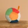 Multicolored Plush Ball with Rattle>Steiff New