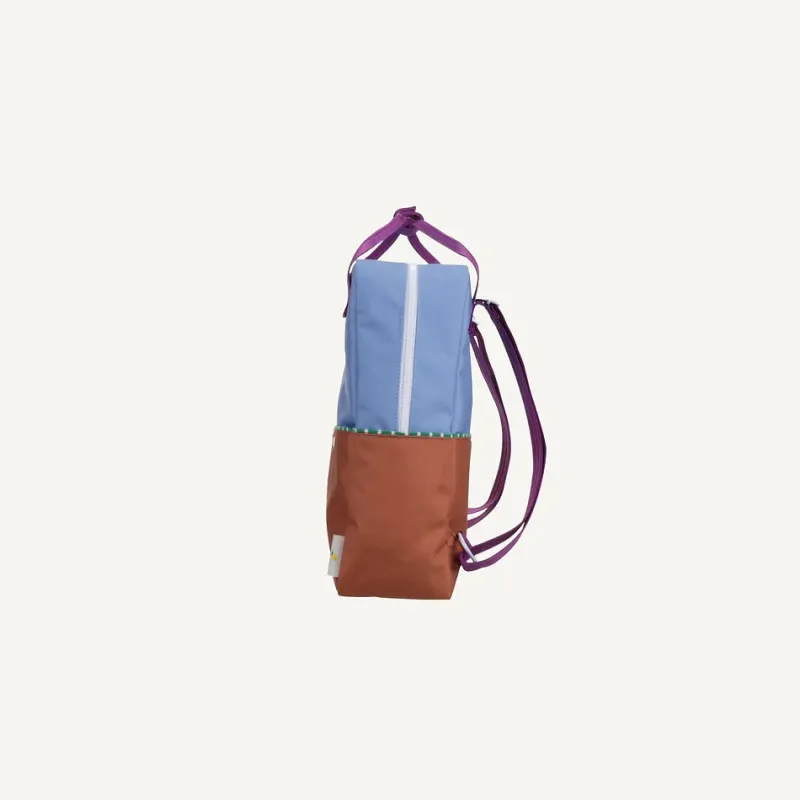 Backpack Large | Color Blocking | Badminton Blue + Leather Ball>Sticky Lemon Clearance