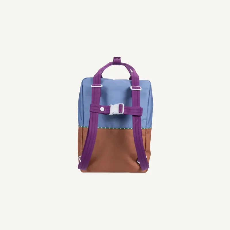 Backpack Large | Color Blocking | Badminton Blue + Leather Ball>Sticky Lemon Clearance