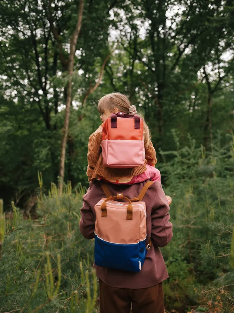 Backpack Large | Color Blocking | Meet Me In The Meadows | Morning Sky>Sticky Lemon Clearance