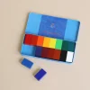 Wax Block Crayons Tin Case - 16 Assorted>Stockmar Online