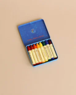 Wax Stick Crayons Waldorf Tin Case - 8 Assorted>Stockmar Fashion