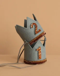 Storm Gray Felt Crown>Little Blue Olive Outlet