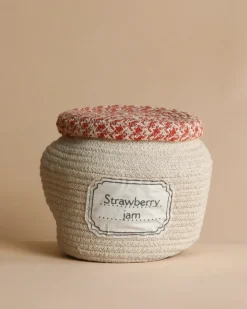 Strawberry Jam Jar Basket>Lorena Canals Discount