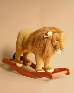 Stuffed Animal Lion Rocker - FINAL SALE>Hansa Fashion