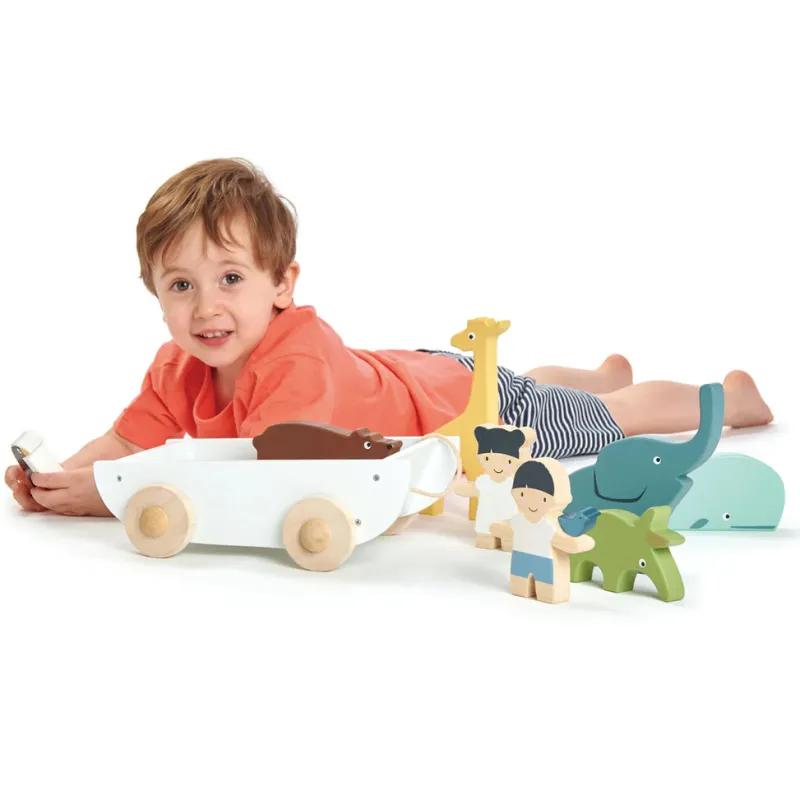 The Friend Ship Pull Toy>Tender Leaf Toys Online