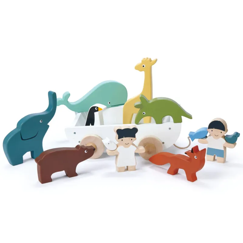 The Friend Ship Pull Toy>Tender Leaf Toys Online
