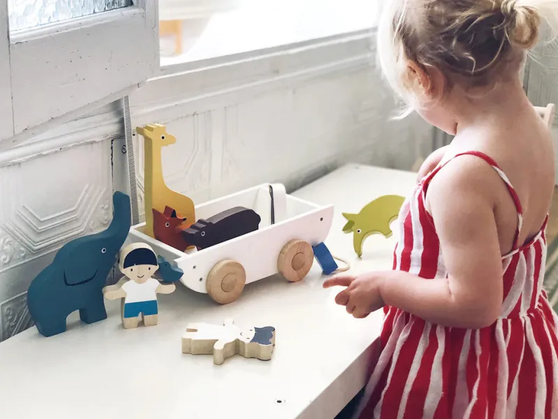 The Friend Ship Pull Toy>Tender Leaf Toys Online