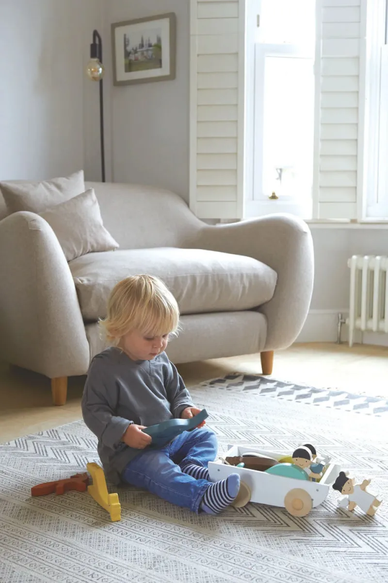 The Friend Ship Pull Toy>Tender Leaf Toys Online