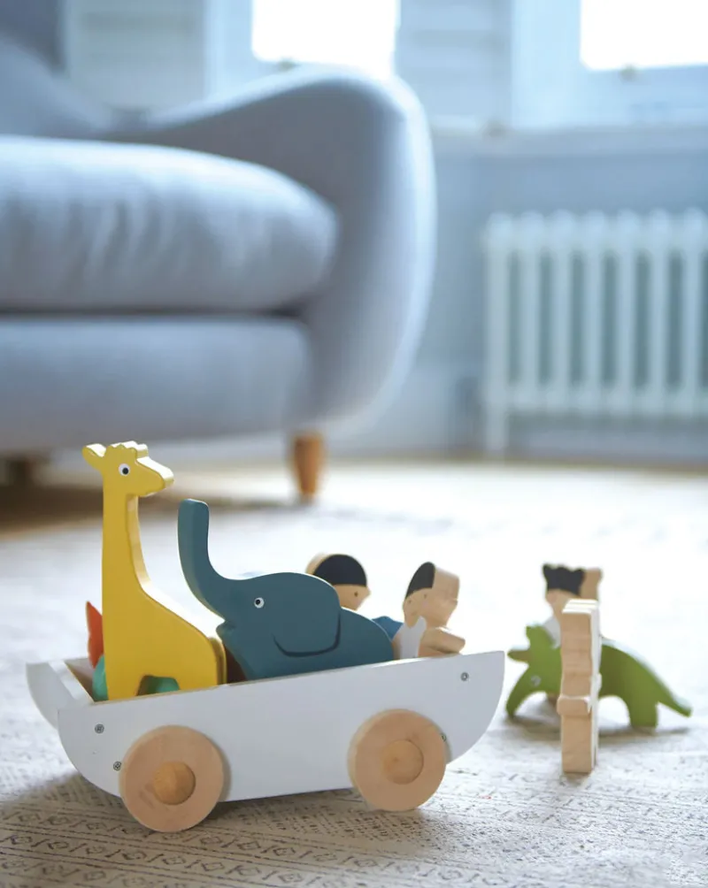 The Friend Ship Pull Toy>Tender Leaf Toys Online