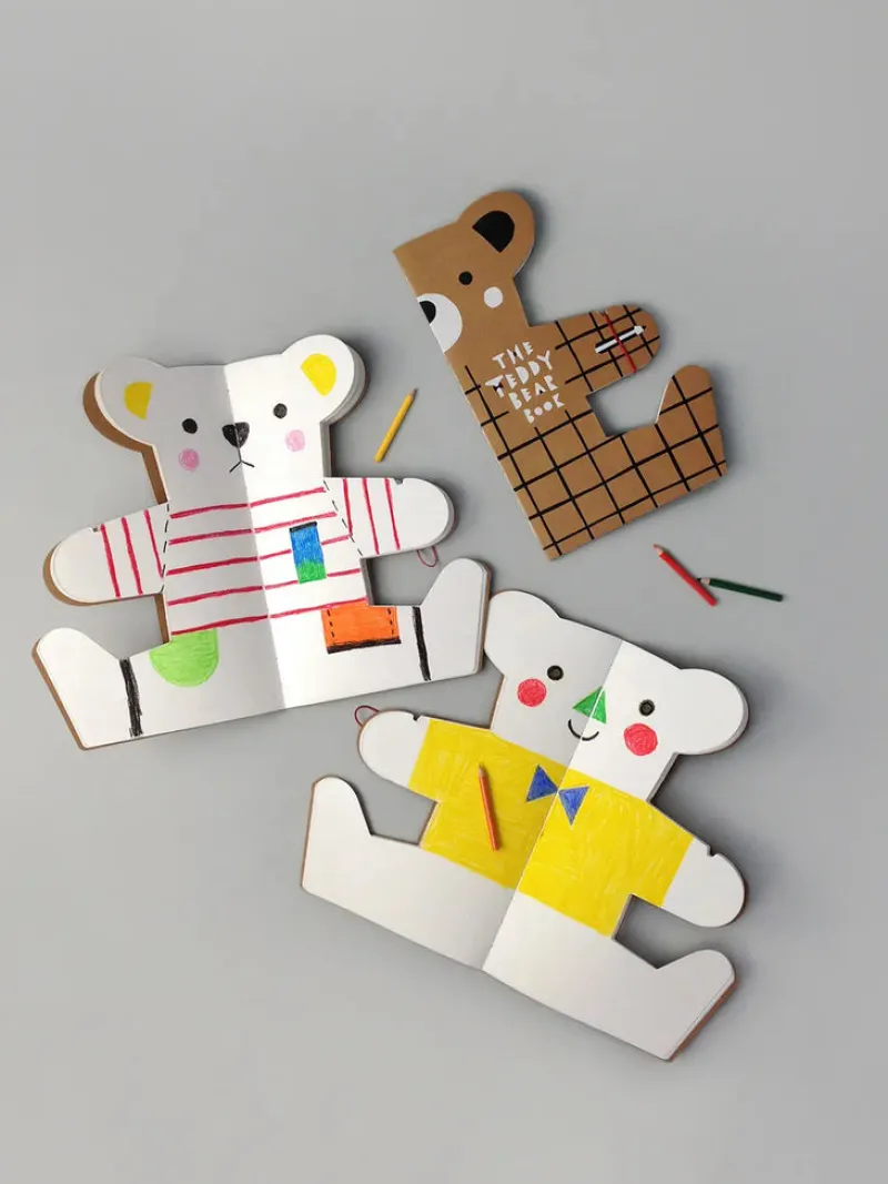 The Teddy Bear Drawing Book>Rock & Pebble Fashion