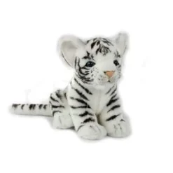 Tiger Cub Stuffed Animal - White>Hansa New