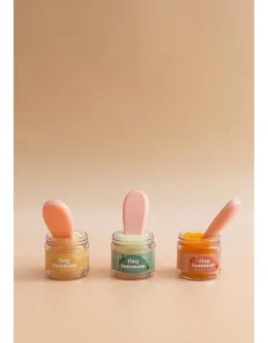 Tiny Tummies - Peach jelly food - Jar and spoon - Tiny Harlow><noscript><img width=