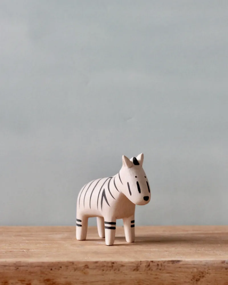 Tiny Wooden Zebra>T-Lab Best