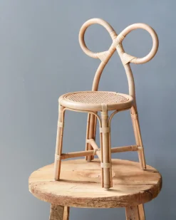 Toddler Rattan Bow Chair (Set of Two)>Poppie Toys Hot