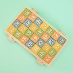 Classic ABC Blocks with Wagon><noscript><img width=