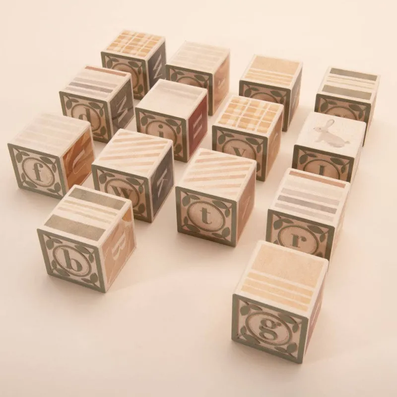 Watercolor ABC Blocks>Uncle Goose Outlet