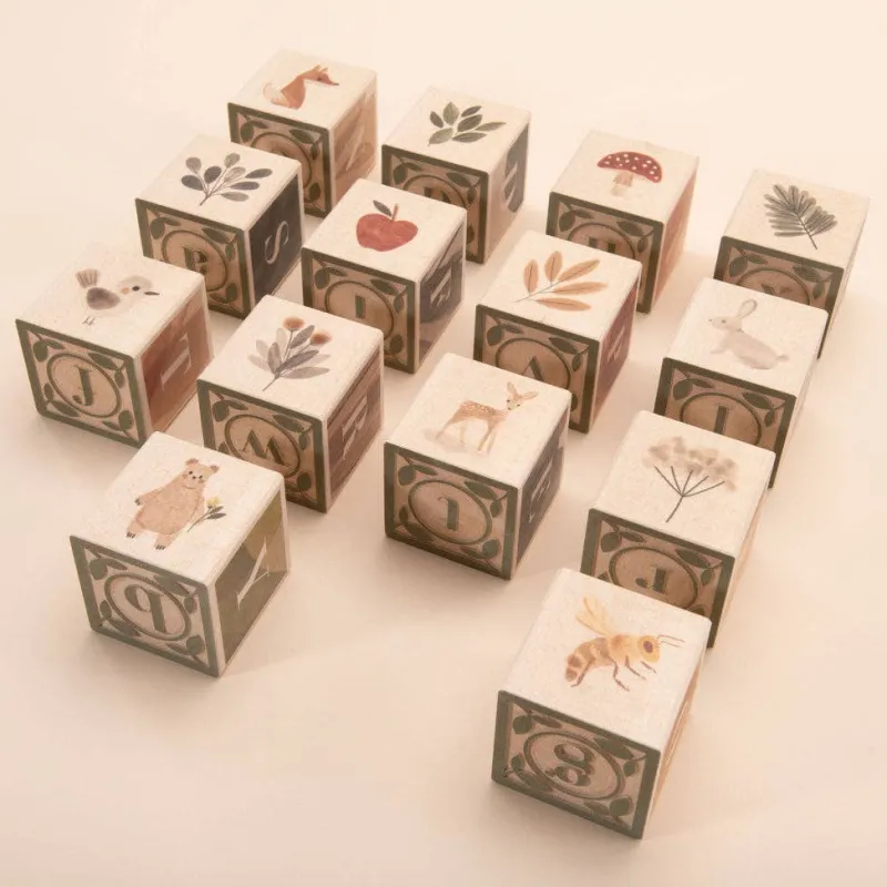 Watercolor ABC Blocks>Uncle Goose Outlet