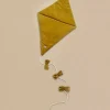 Velvet Kite Wall Decor - Mustard | Final Sale>Babyly Fashion