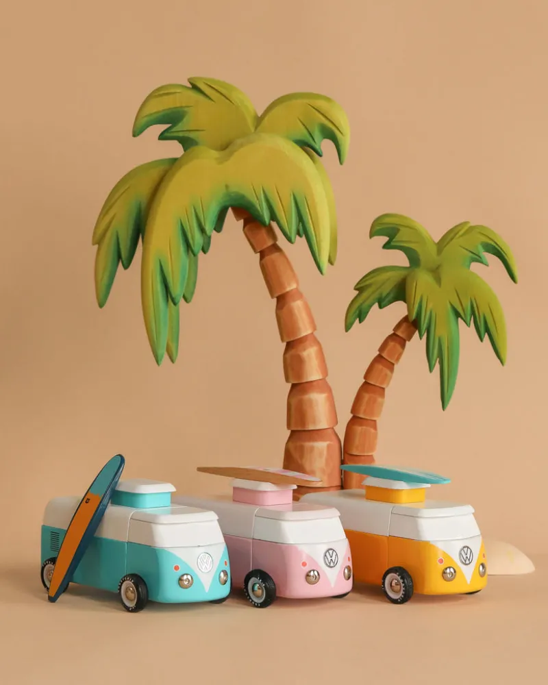 VW Beach Bus Pink>Candylab Toys Best