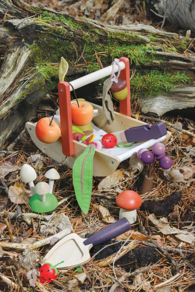 Wild Wood Foraging Trug>Tender Leaf Toys New