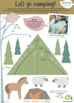 Wildlife Camping Playset></noscript>Tender Leaf Toys Best