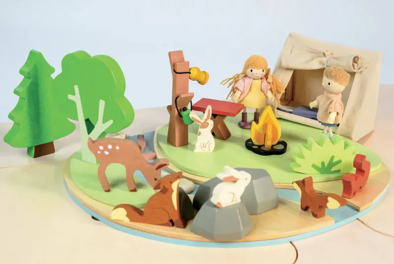 Wildlife Camping Playset>Tender Leaf Toys Best