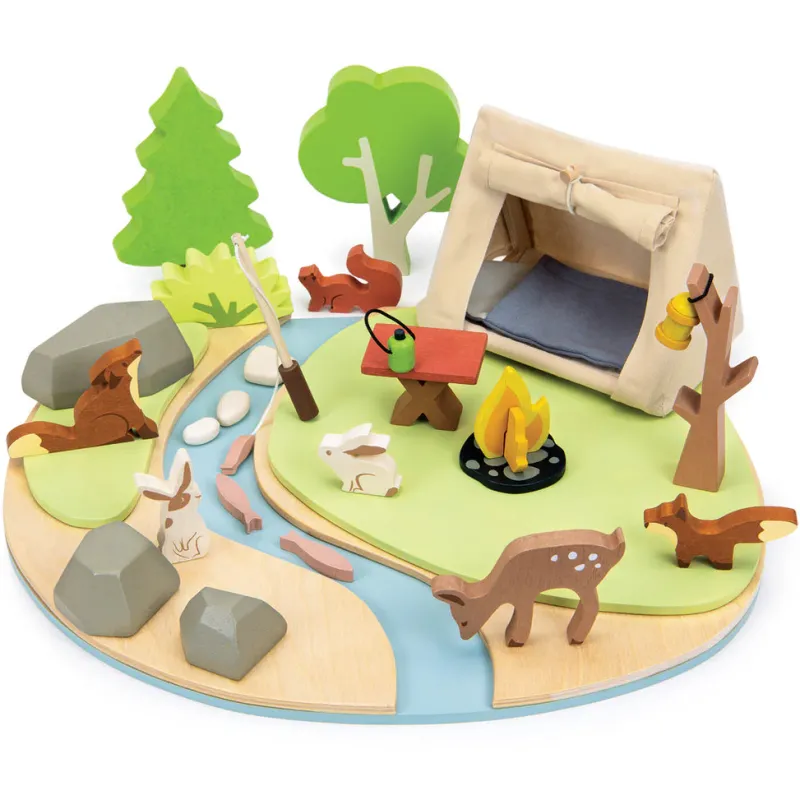 Wildlife Camping Playset>Tender Leaf Toys Best
