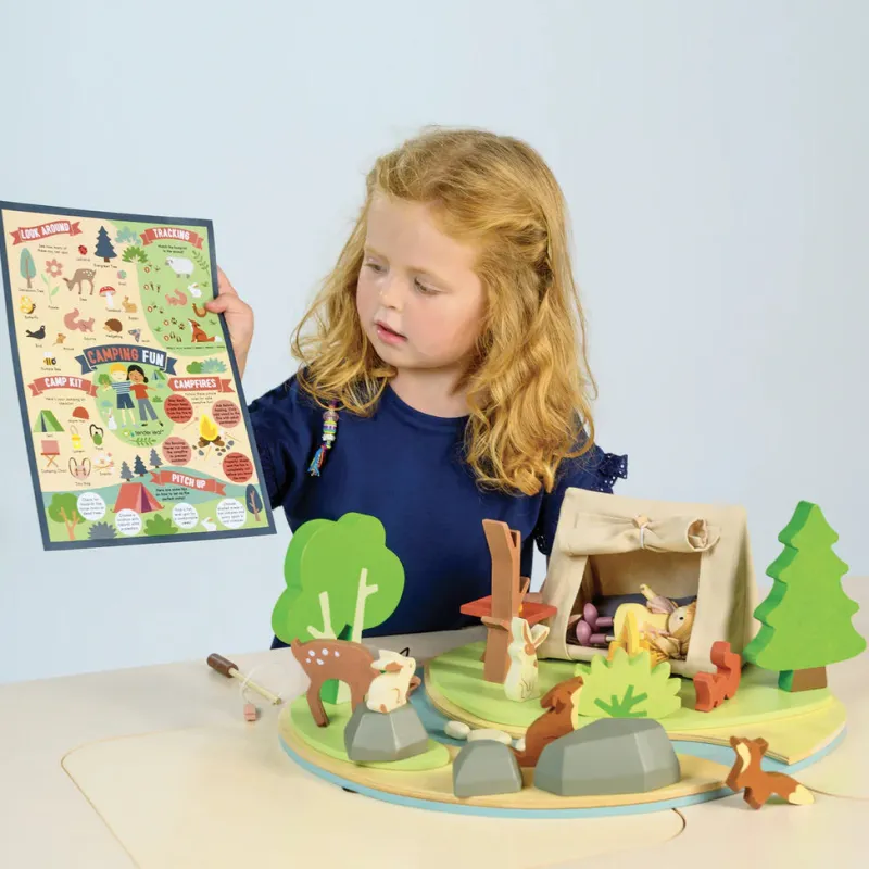 Wildlife Camping Playset>Tender Leaf Toys Best